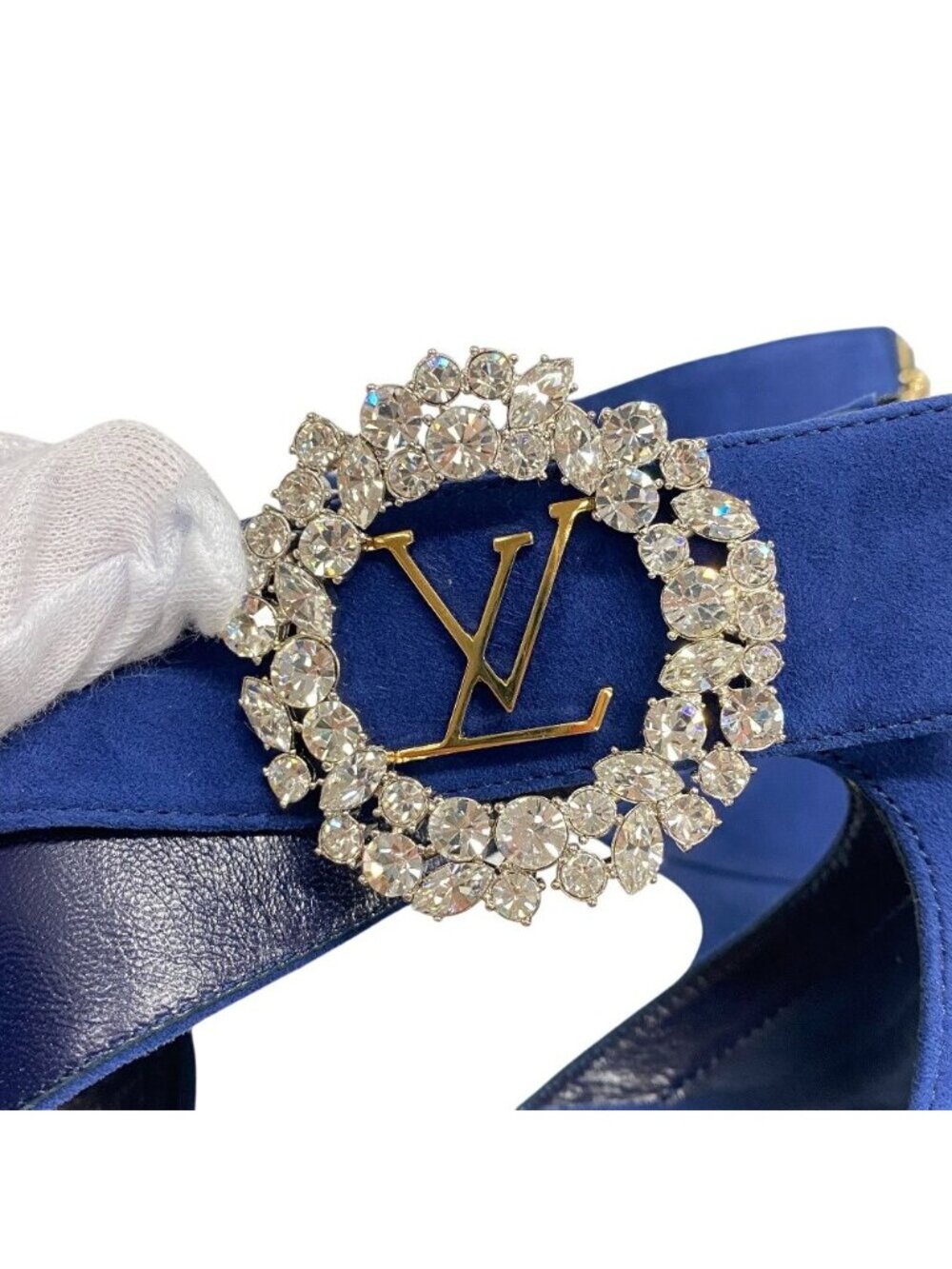 Louis Vuitton Sandals Blue - Picture 6 of 8